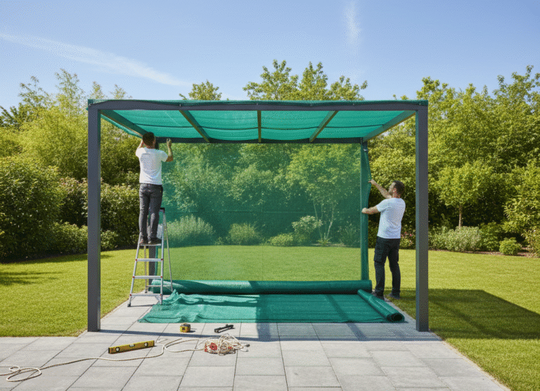 Bahçenize Göre Doğru Gölgelik File Ölçüsü Nasıl Belirlenir?